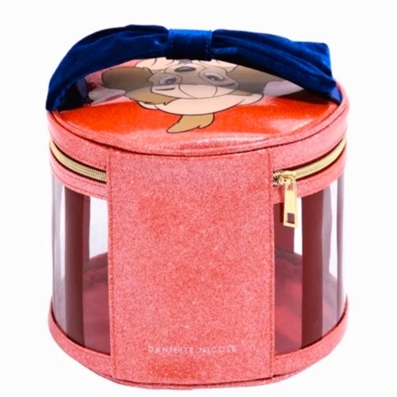 NWT! ๐โจRARE EXCLUSIVEโจ๐ Danielle Nicole Disneyโs Lady and the Tramp Makeup Bag - Picture 3 of 10
